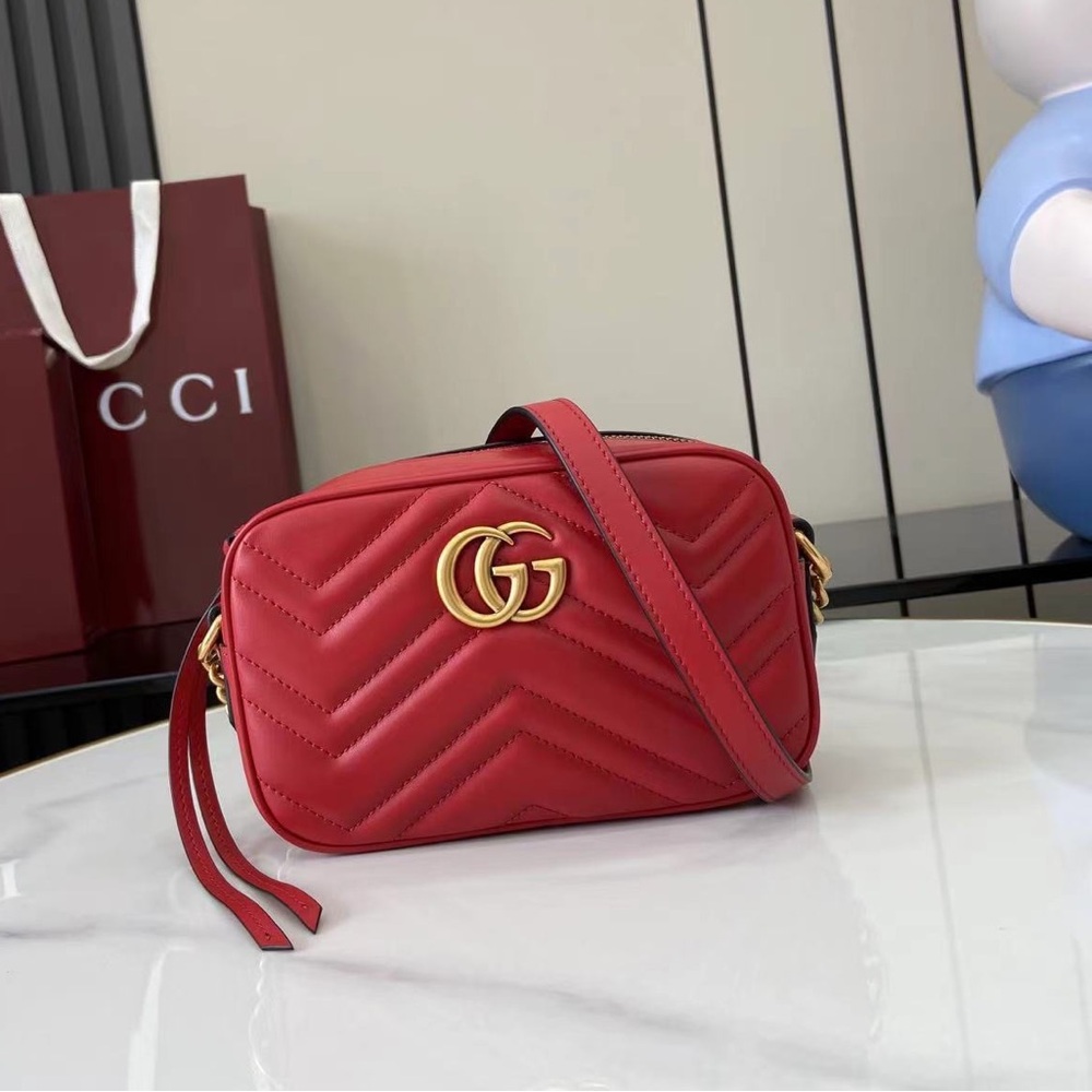 Gucci Marmont Belt bag Red
